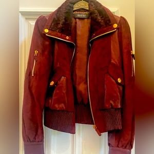 Gucci Runway Made for Madonna calf fur,  suede bomber Small 42